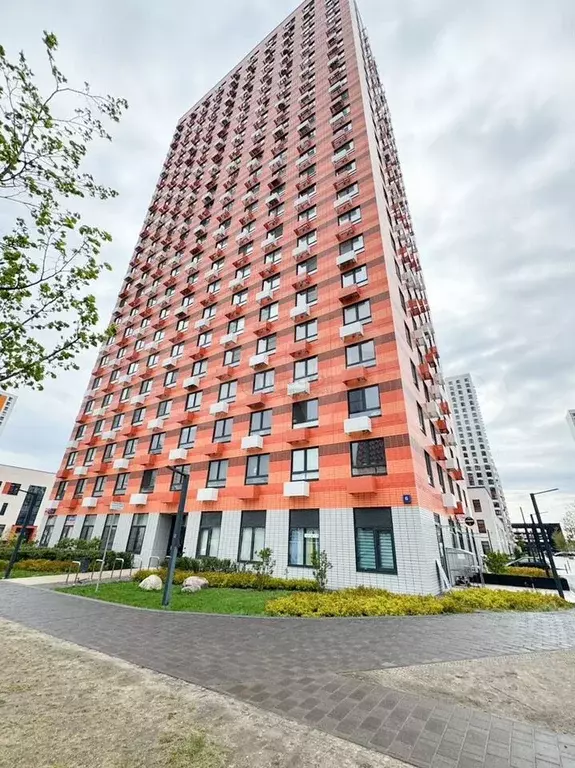 1-к. квартира, 40 м, 3/26 эт. - Фото 1