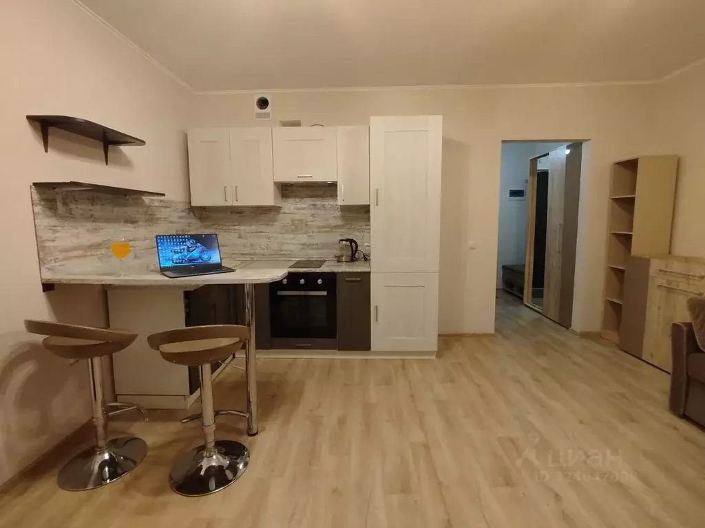 Студия Тюменская область, Тюмень ул. Обдорская, 1 (26.0 м) - Фото 1