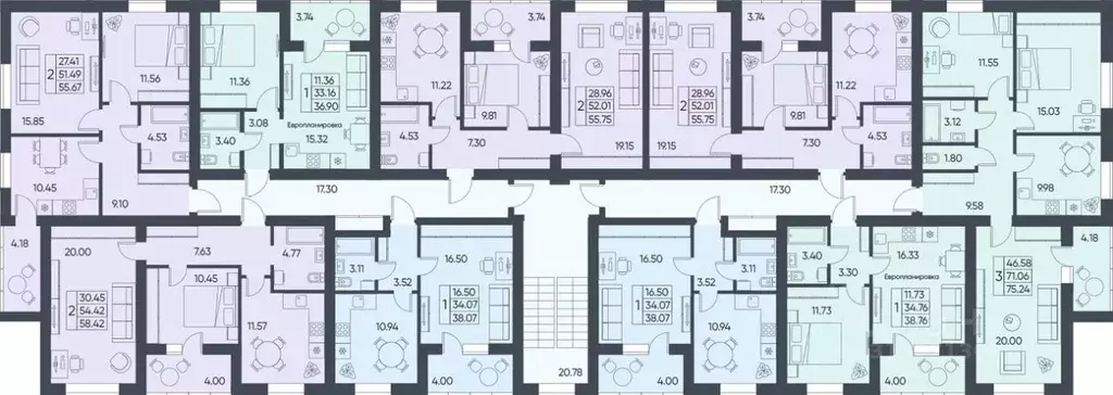 2-к кв. Саратовская область, Татищево рп  (55.75 м) - Фото 1