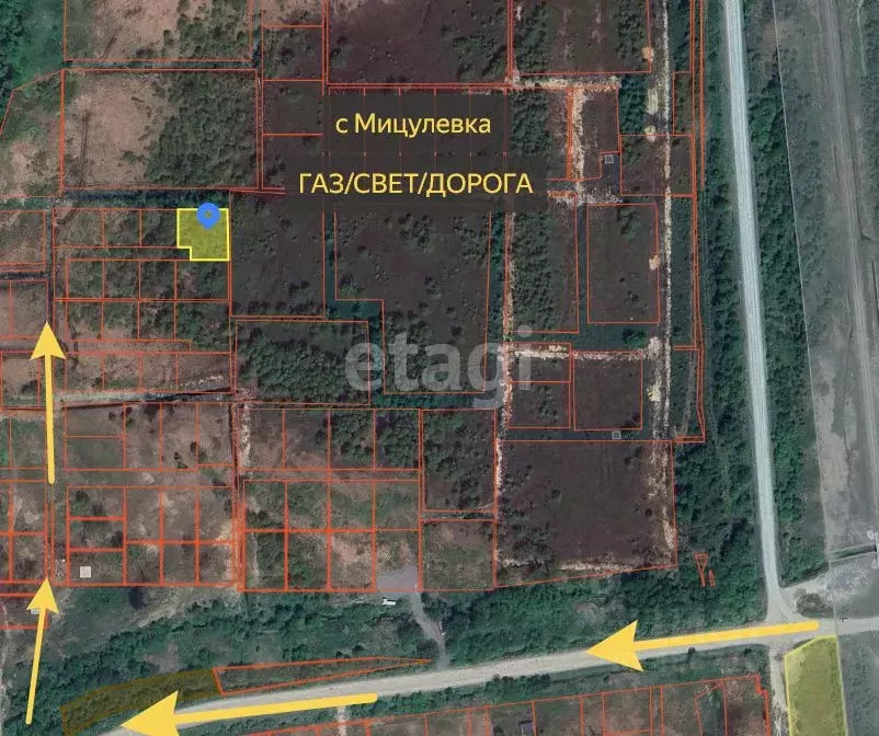 Участок в Сахалинская область, Анивский городской округ, с. Мицулевка  ... - Фото 2