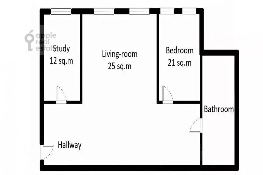 3-к кв. Москва Спиридоньевский пер., 5С2 (75.0 м) - Фото 2