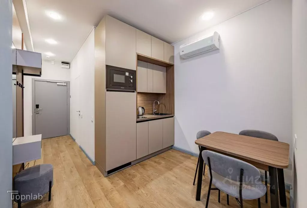 Студия Санкт-Петербург Песочная наб., 42к2 (29.0 м) - Фото 1