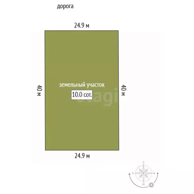 Участок в Забайкальский край, Чита Преображенский мкр, 37 (10.0 сот.) - Фото 2