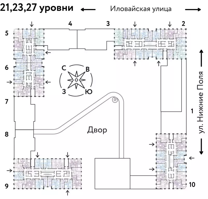 Студия Москва Иловайская ул. (24.9 м) - Фото 1