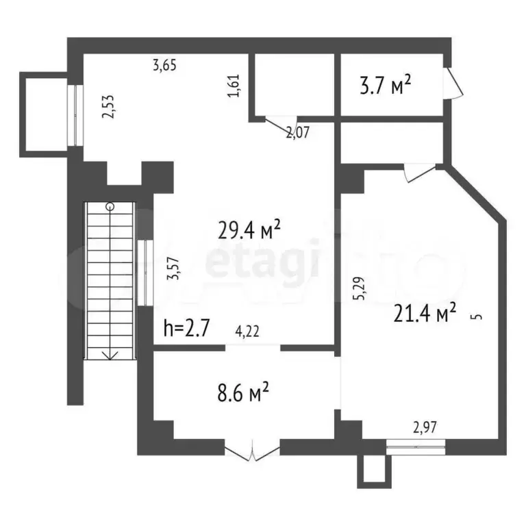 Продам офисное помещение, 64.6 м - Фото 0