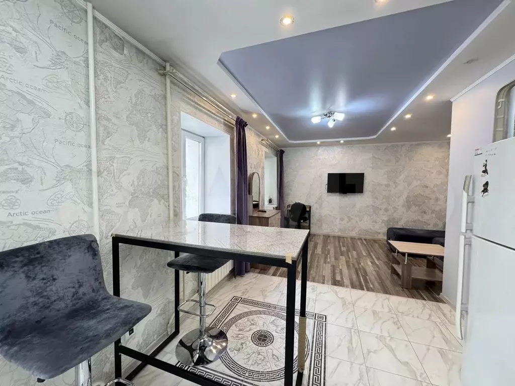 Квартира-студия, 36 м, 1/9 эт. - Фото 1