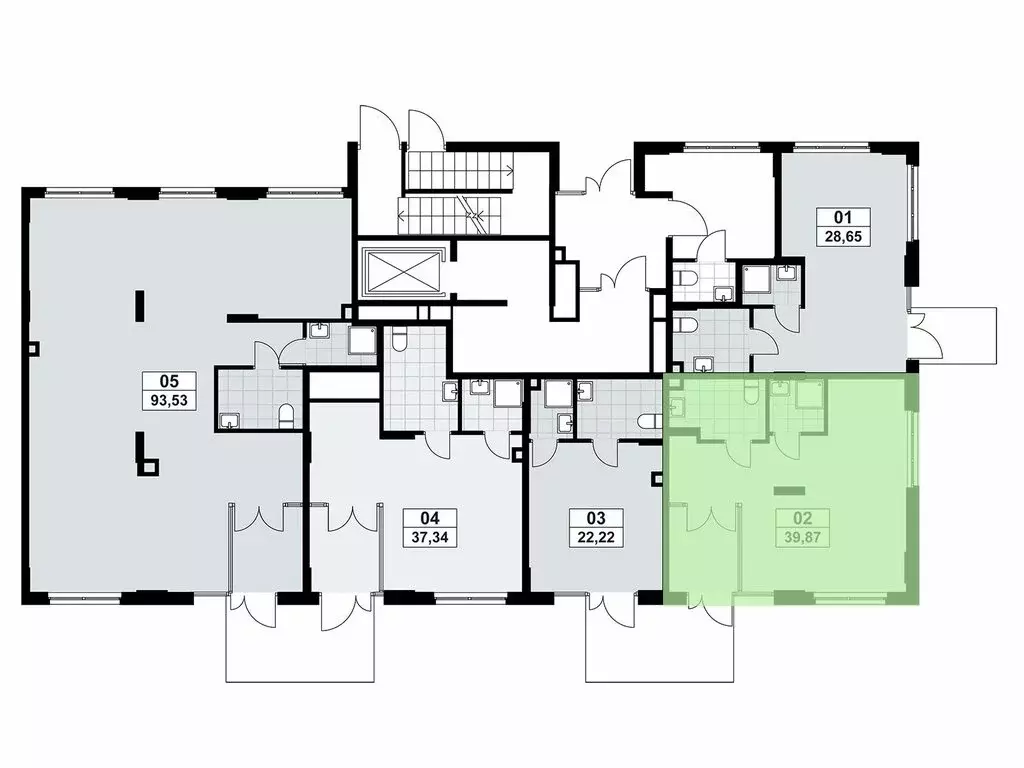 Помещение свободного назначения (39.87 м) - Фото 2
