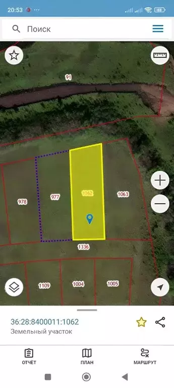 Участок в Воронежская область, Семилукский район, с. Девица ул. ... - Фото 2