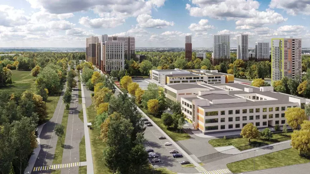 3-к кв. Татарстан, Казань ул. Рауиса Гареева (55.91 м) - Фото 2