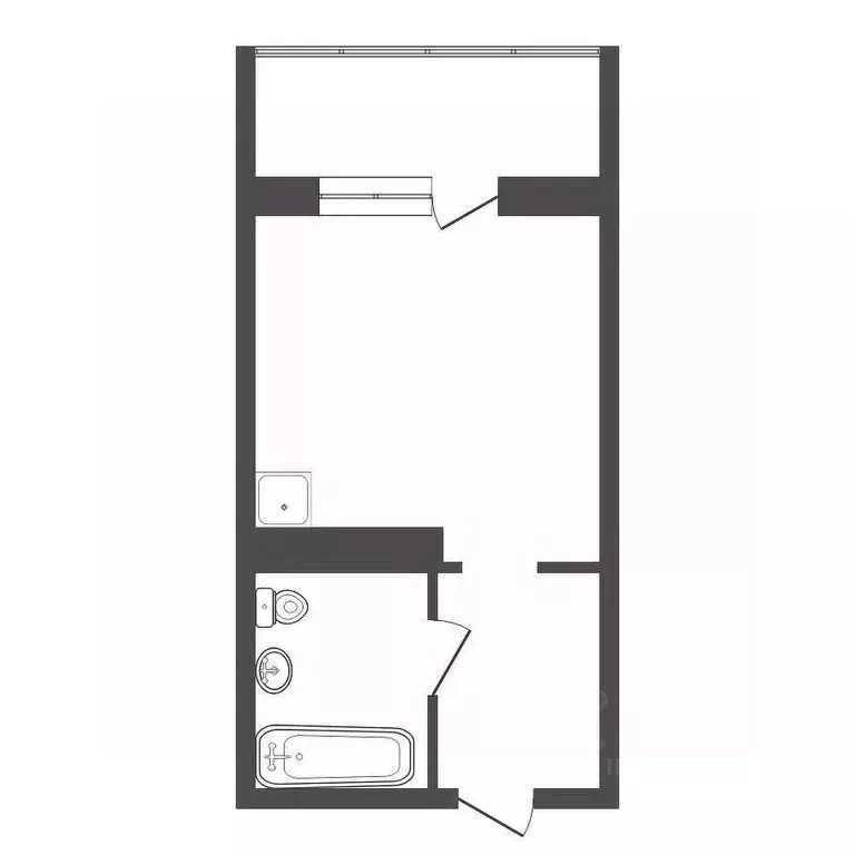 Студия Красноярский край, Красноярск ул. Александра Матросова, 40 ... - Фото 1