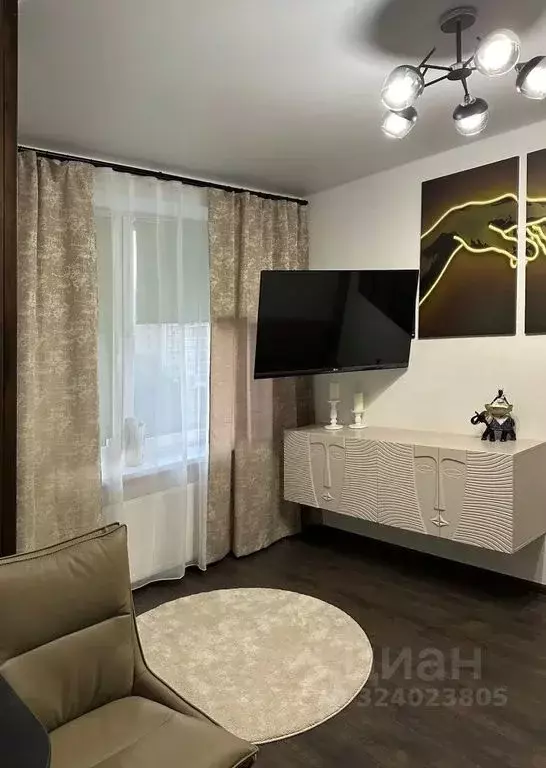 Студия Калининградская область, Светлогорск ул. Молодежная, 1 (28.0 м) - Фото 1