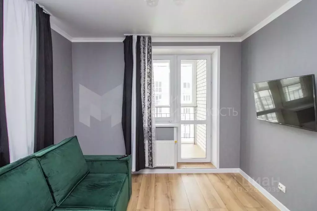 1-к кв. Тюменская область, Тюмень Дамбовская ул., 25к1 (33.4 м) - Фото 1