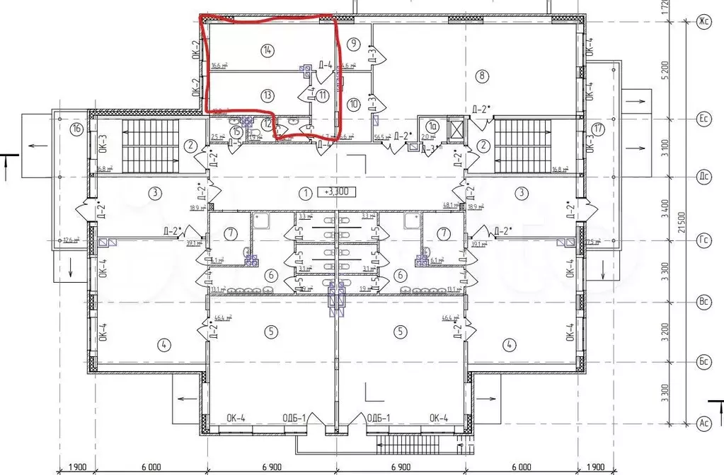 Продам помещение свободного назначения, 38.2 м - Фото 0