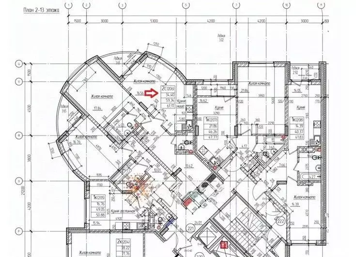 1-к кв. Новосибирская область, Новосибирск ул. Дуси Ковальчук, 242 ... - Фото 2