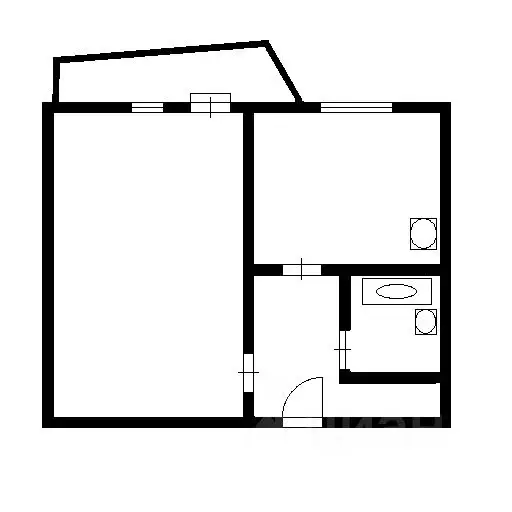 1-к кв. Новосибирская область, Новосибирский район, Краснообск рп 7 ... - Фото 2
