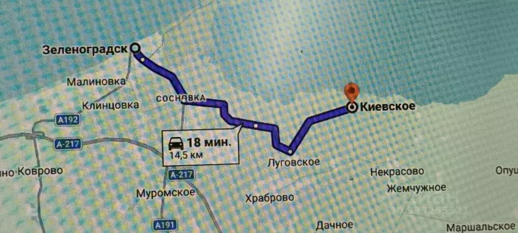 Участок в Калининградская область, Зеленоградский муниципальный округ, ... - Фото 2