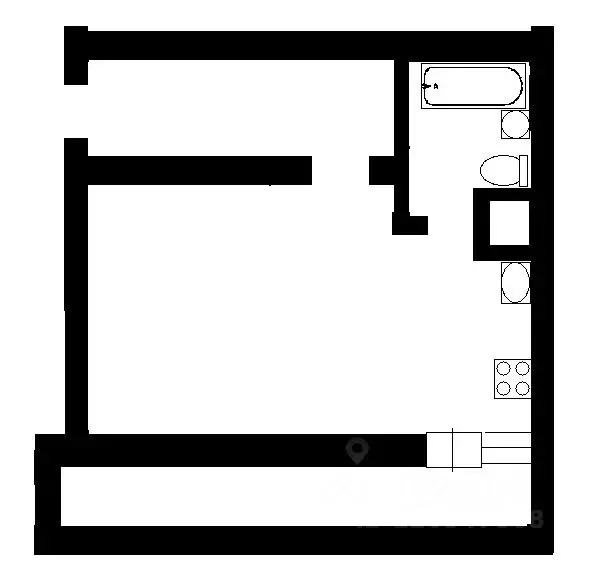 1-к кв. Новосибирская область, Новосибирск Узловая ул., 8/1 (40.0 м) - Фото 1