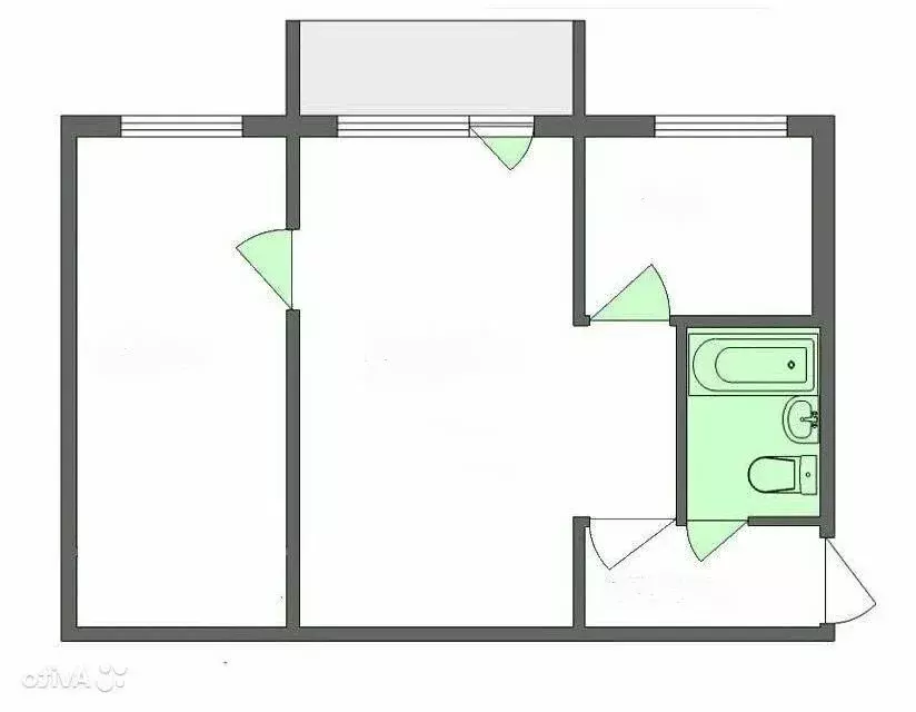 2-комнатная квартира: Москва, Малахитовая улица, 13к1 (44.5 м) - Фото 1