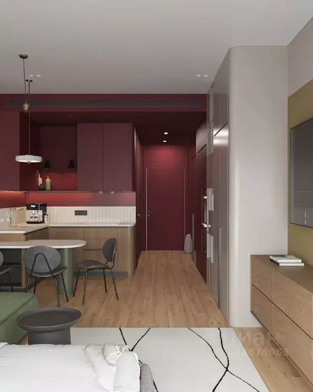 1-к кв. Москва просп. Академика Сахарова, 7 (40.0 м) - Фото 2