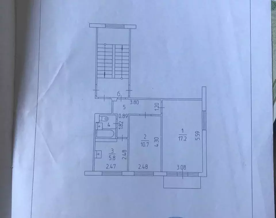 Продаётся 2-к квартира, 42.6 м - Фото 0