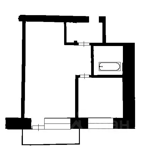 1-к кв. Нижегородская область, Дзержинск бул. Правды, 6 (28.1 м) - Фото 2
