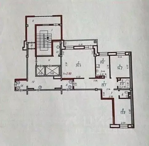 3-к кв. Иркутская область, Иркутск Ямская ул., 9 (105.0 м) - Фото 2