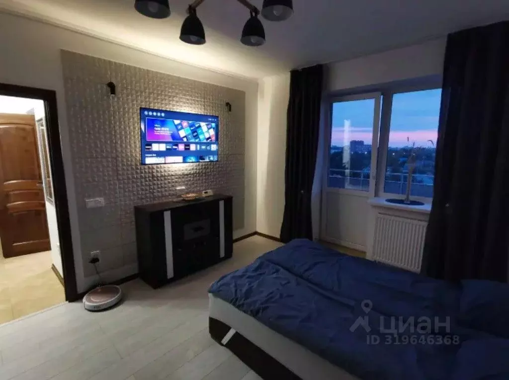 1-к кв. Калининградская область, Калининград ул. Баженова, 13 (37.0 м) - Фото 1