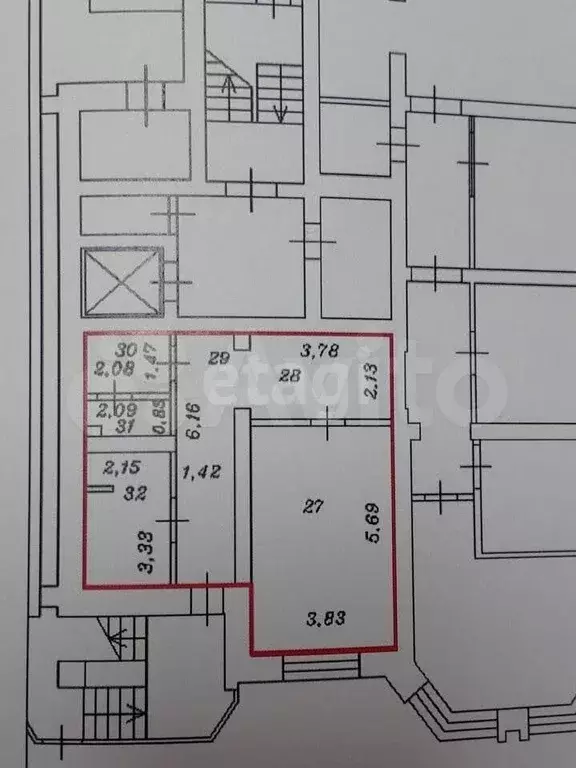 Продам офисное помещение, 50.3 м - Фото 0