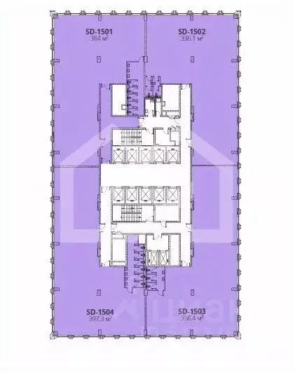Помещение свободного назначения в Москва Дмитровский проезд, вл1Г (336 ... - Фото 2