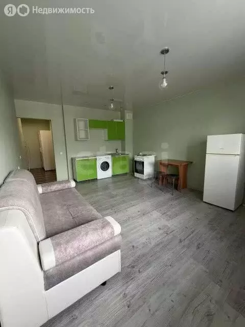 Квартира-студия: Якутск, улица Фёдора Попова, 2/3 (29.6 м) - Фото 1