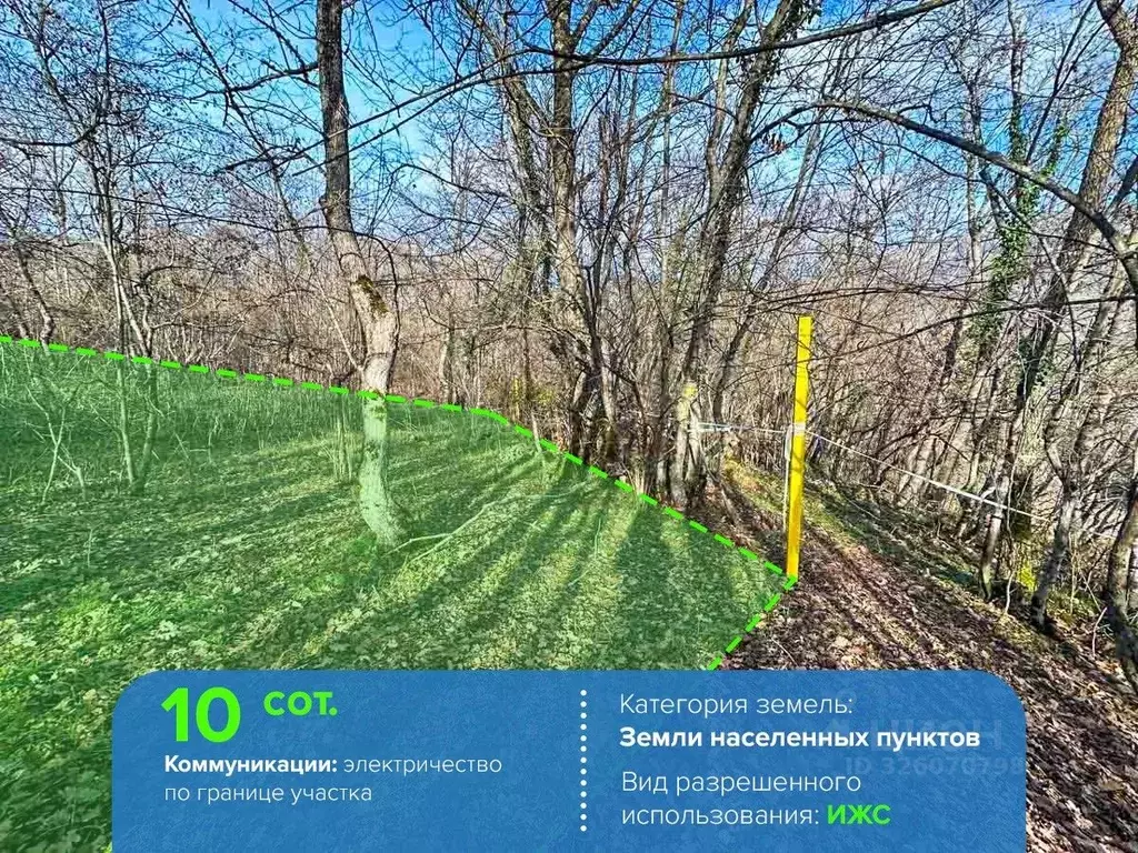 Участок в Крым, Алушта муниципальный округ, пос. Лаванда  (10.0 сот.) - Фото 1