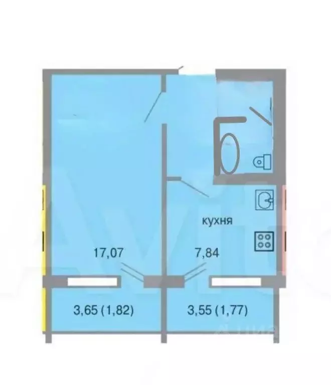 1-к кв. Кировская область, Кирово-Чепецкий район, Федяковское с/пос, ... - Фото 2