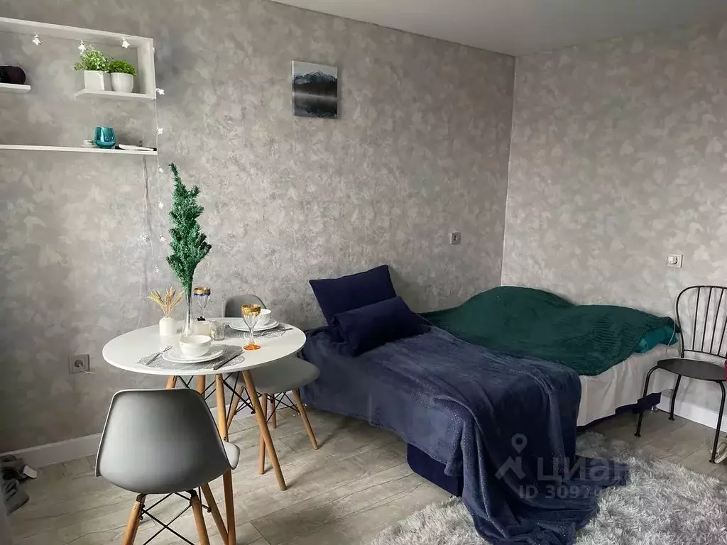 Студия Липецкая область, Липецк Левобережная ул., 1 (22.0 м) - Фото 1