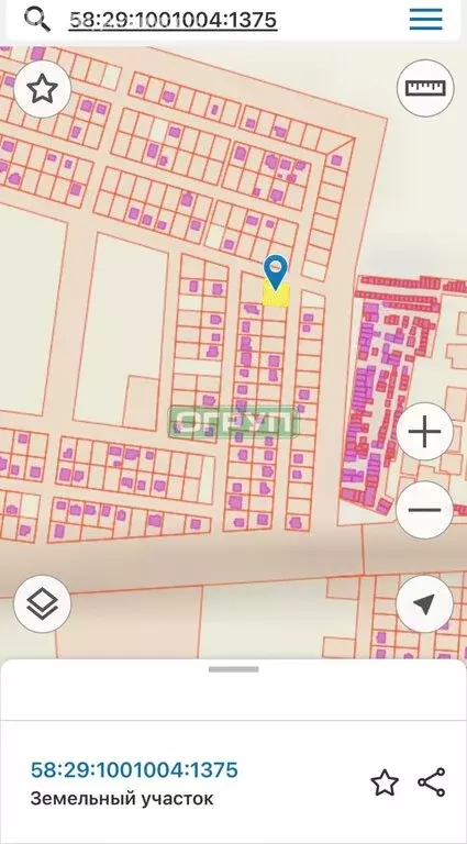 Участок в Городищенский район, село Средняя Елюзань (10 м) - Фото 1