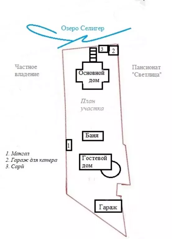 Коттедж в Тверская область, Осташковский муниципальный округ, д. ... - Фото 1