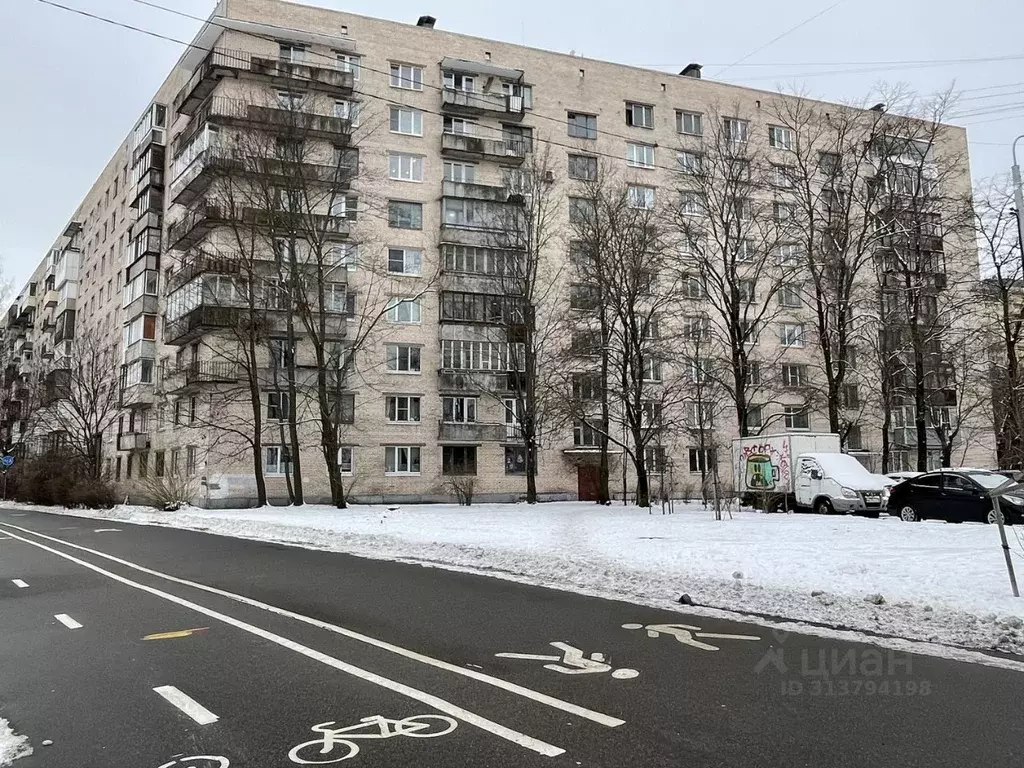 4-к кв. Санкт-Петербург ул. Руставели, 58К1 (96.0 м) - Фото 1