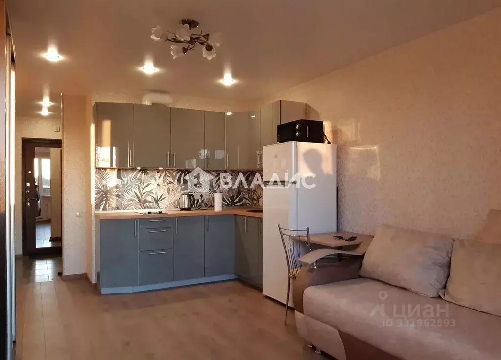 Студия Санкт-Петербург пос. Парголово, Заречная ул., 13к3 (26.5 м) - Фото 2