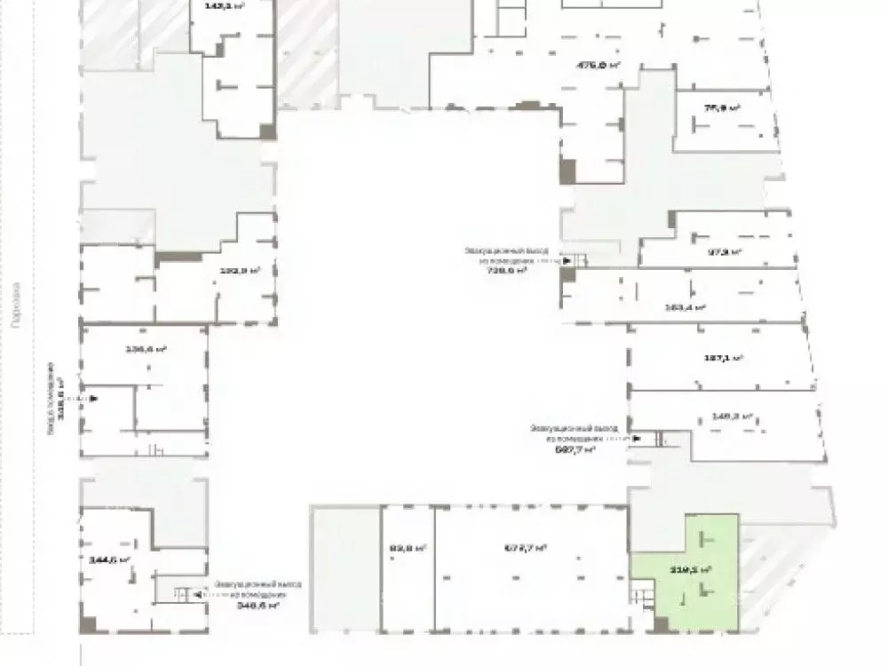 Помещение свободного назначения в Москва Квартал Герцена жилой ... - Фото 2