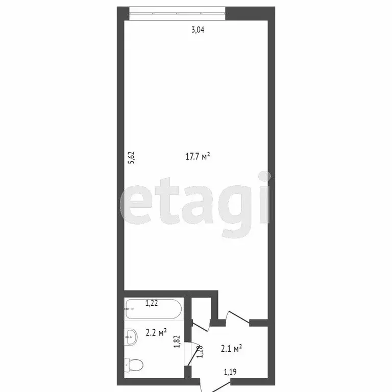 1-комнатная квартира: Тверь, улица Левитана, 74Б (45 м) - Фото 0