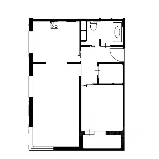 2-к кв. Москва Производственная ул., 10к2 (60.0 м) - Фото 2