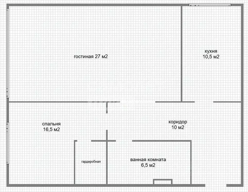 2-к кв. Башкортостан, Уфа ул. Менделеева, 10 (70.0 м) - Фото 2