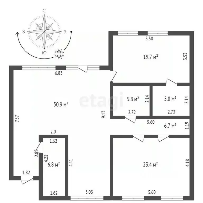 Дом в Краснодарский край, Новороссийск городской округ, с. Васильевка ... - Фото 2