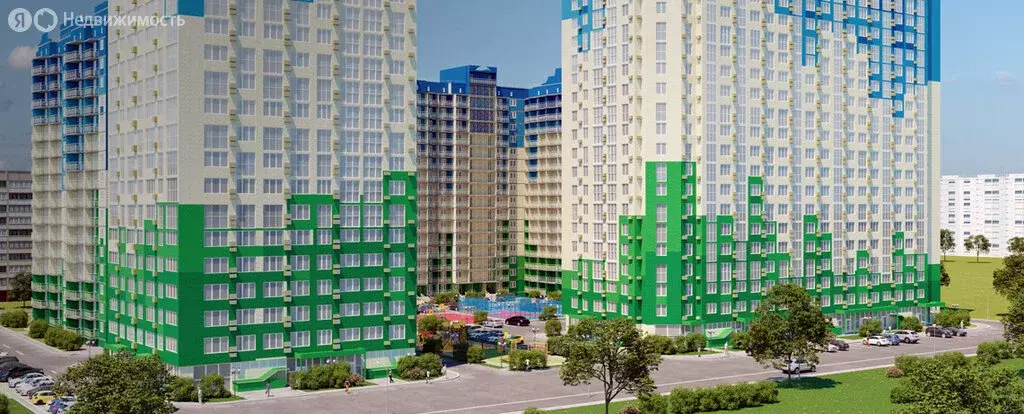 3-комнатная квартира: Краснодар, улица Карякина, 5к2 (88 м) - Фото 1