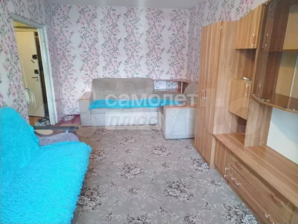 1-к. квартира, 36 м, 1/9 эт. - Фото 1
