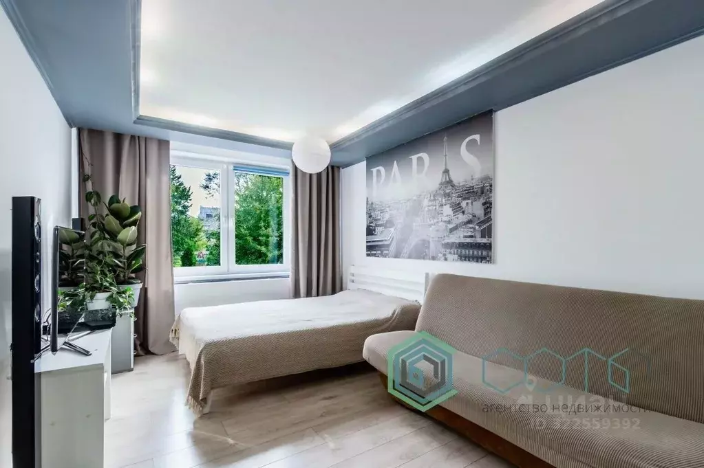 1-к кв. Калининградская область, Пионерский ул. Шаманова, 7 (30.9 м) - Фото 1