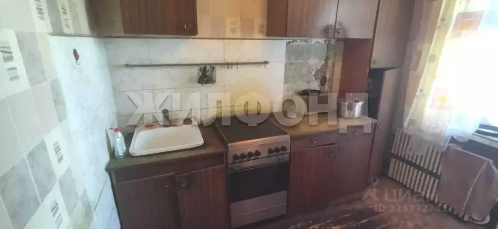 Комната Новосибирская область, Новосибирск Каунасская ул., 1/1 (27.8 ... - Фото 2