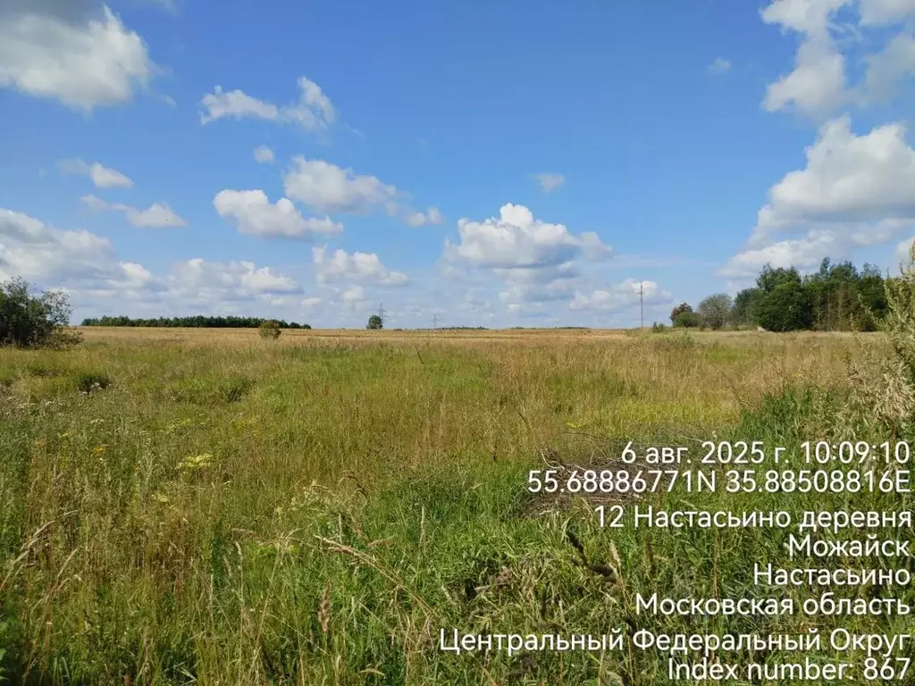 Участок в Московская область, Можайский муниципальный округ, д. ... - Фото 2