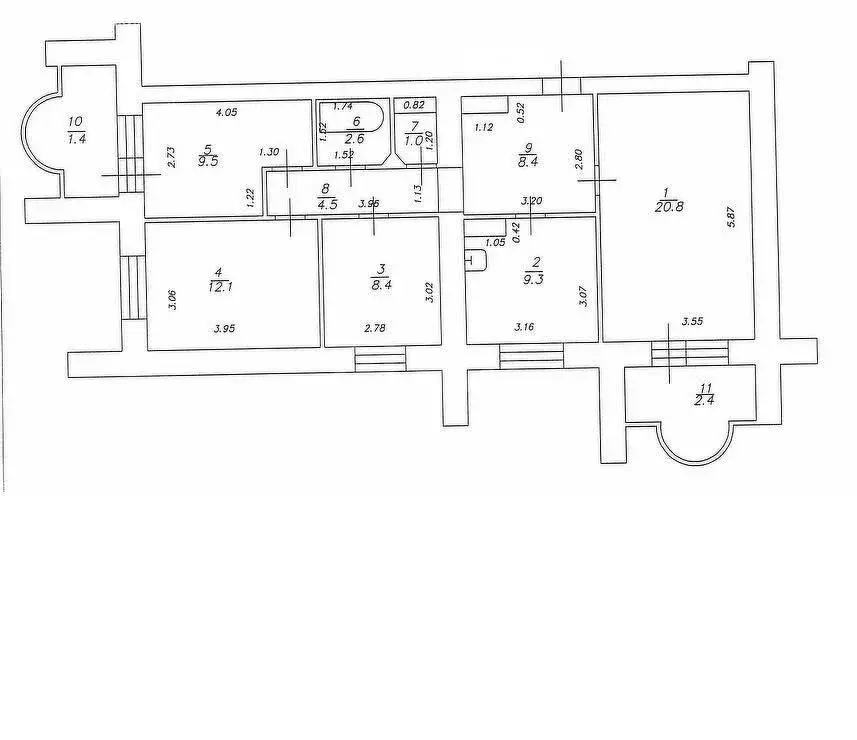4-комнатная квартира: Казань, улица Латышских Стрелков, 12А (76.6 м) - Фото 0