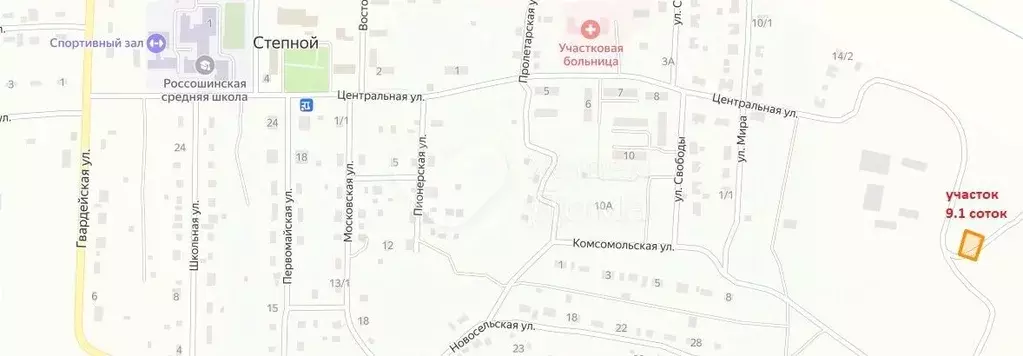 Участок в Волгоградская область, Городищенский район, Россошенское ... - Фото 0