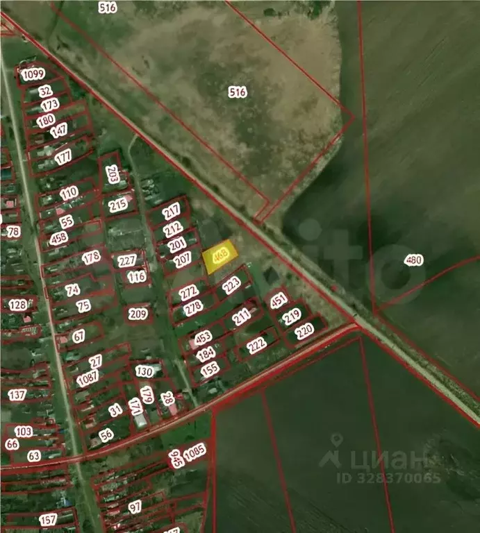 Участок в Мордовия, Рузаевский район, с. Пайгарма ул. Зеленая (15.0 ... - Фото 1